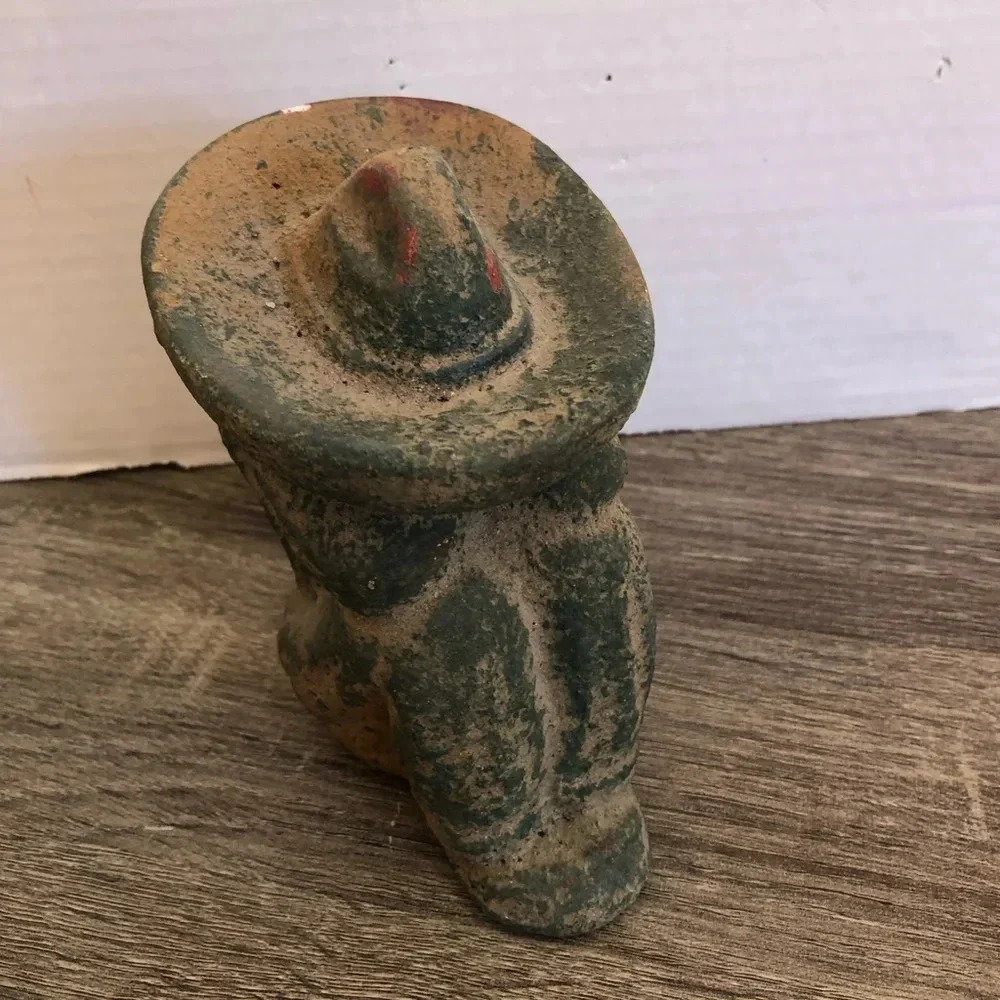 Vtg Mexican Sleeping  Man
